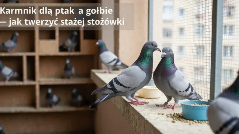 Karmnik dla ptaków a gołębie - jak nie tworzyć stałej stołówki - realistyczne zdjęcie hero
