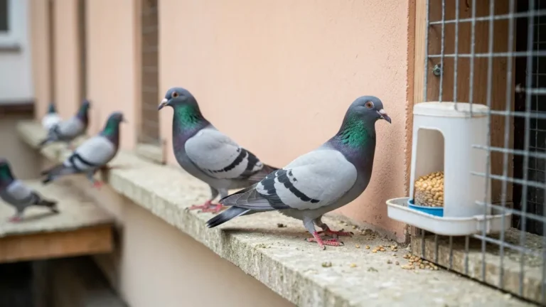 Parowanie gołębi - dobór par według celu sezonu - realistyczne zdjęcie hero