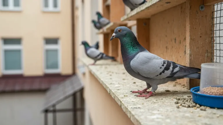 Pierwszy gołębnik - podstawowe decyzje przed hodowlą - realistyczne zdjęcie hero