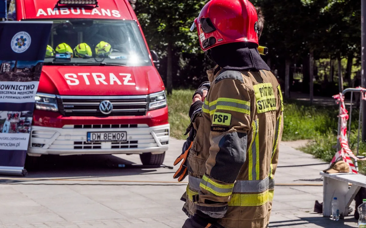 Pierwszy oblot przy gołębniku